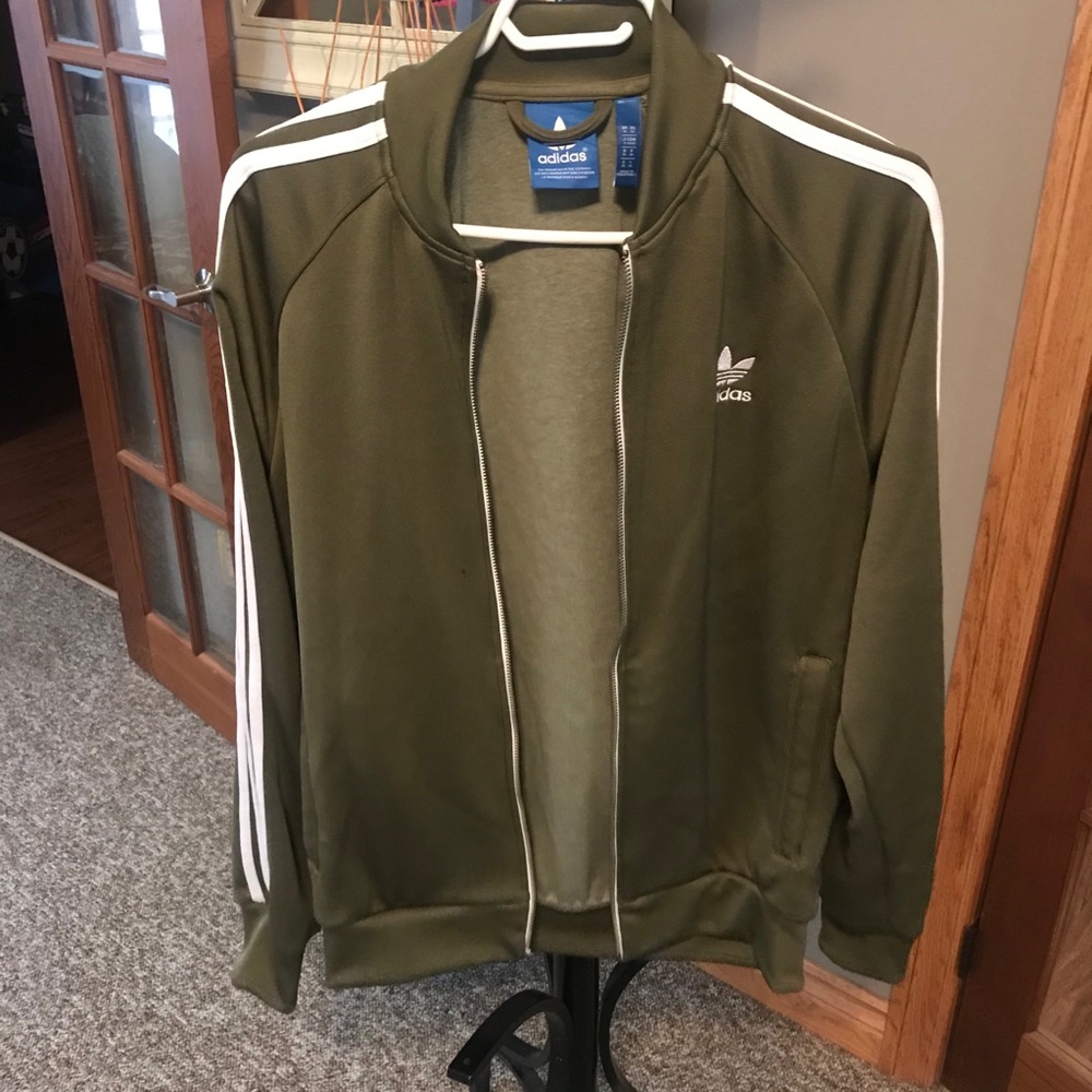 Adidas Army Green Sweater